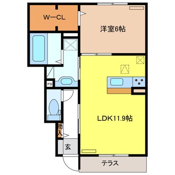 間取図 メアリーローズ