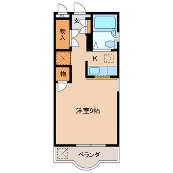 間取図 コーポプレアデス