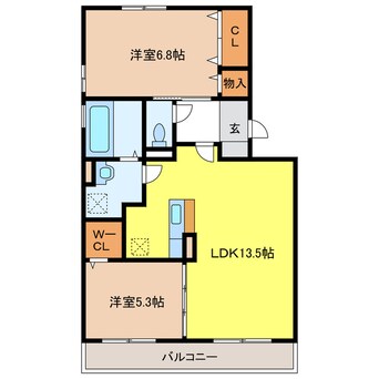 間取図 サンジュリア