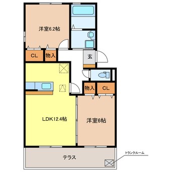 間取図 ＶｉｌｌａＣｏｍｆｏｒｔ