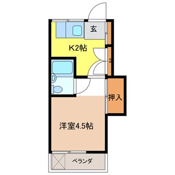 間取図 リバーサイド穂積