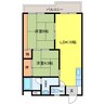 ハイタウンみずほⅠ 2LDKの間取り