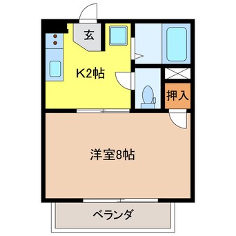 間取図 ジュネスアゲハ