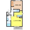 SPERANZA 1LDKの間取り