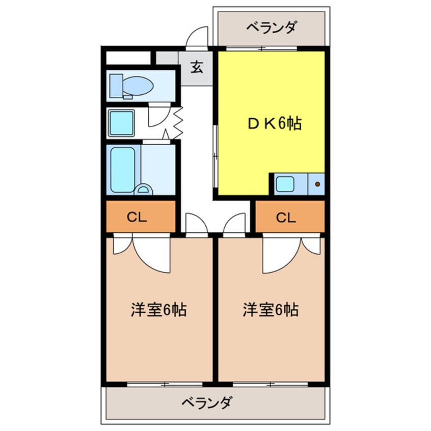 間取図 ジアスビル