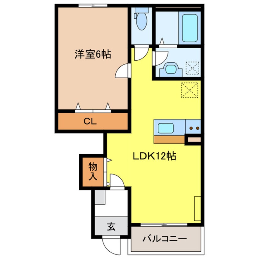 間取図 アイクレール