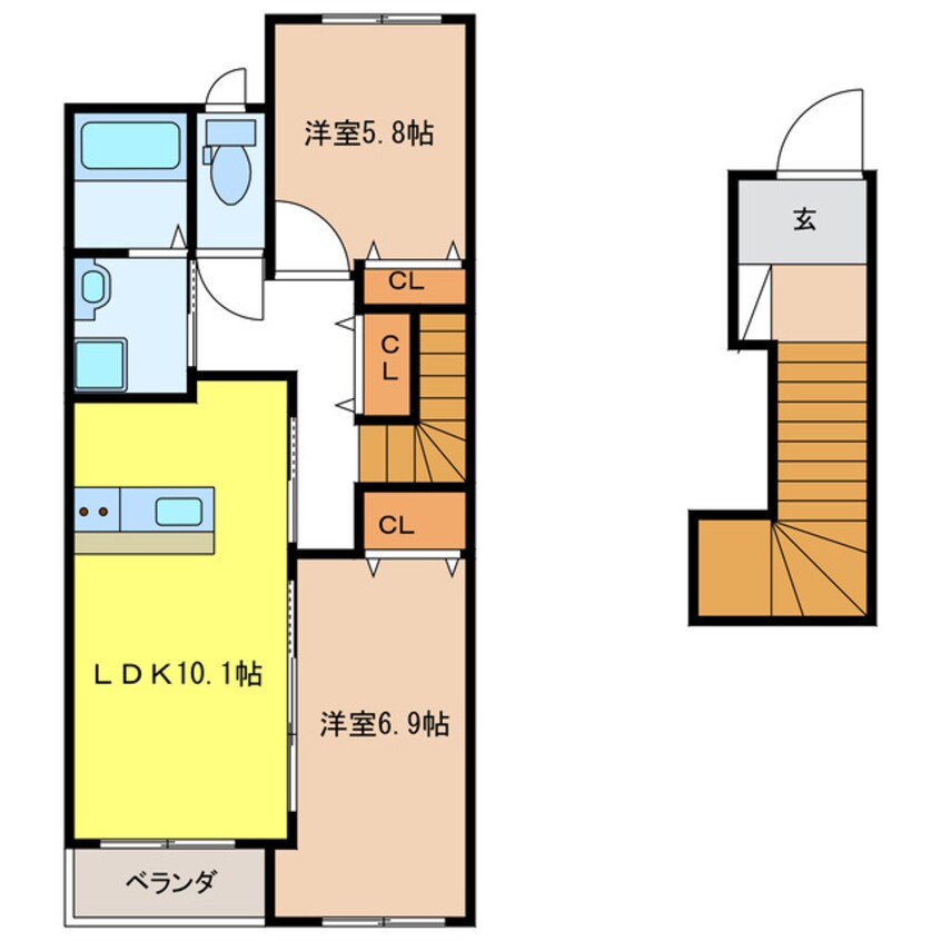 間取図 グラウィスⅡ