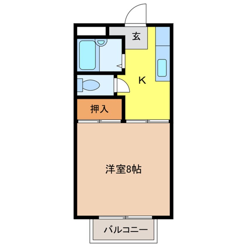 間取図 アスカＣ