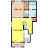 プロスペリタ河渡長良川　S 1LDKの間取り