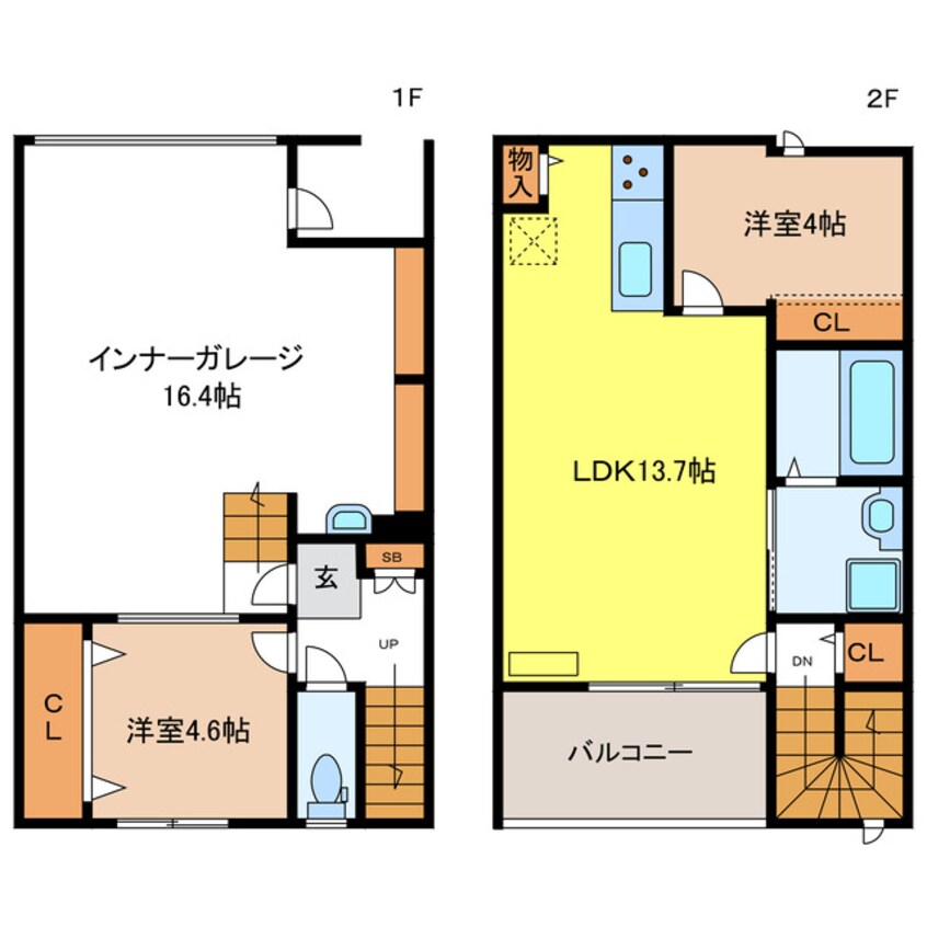 間取図 LAZO -B-