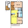 D-ROOM　Third　A棟 2LDKの間取り