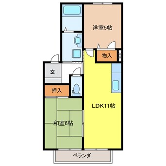 間取図 WING（ウイング）