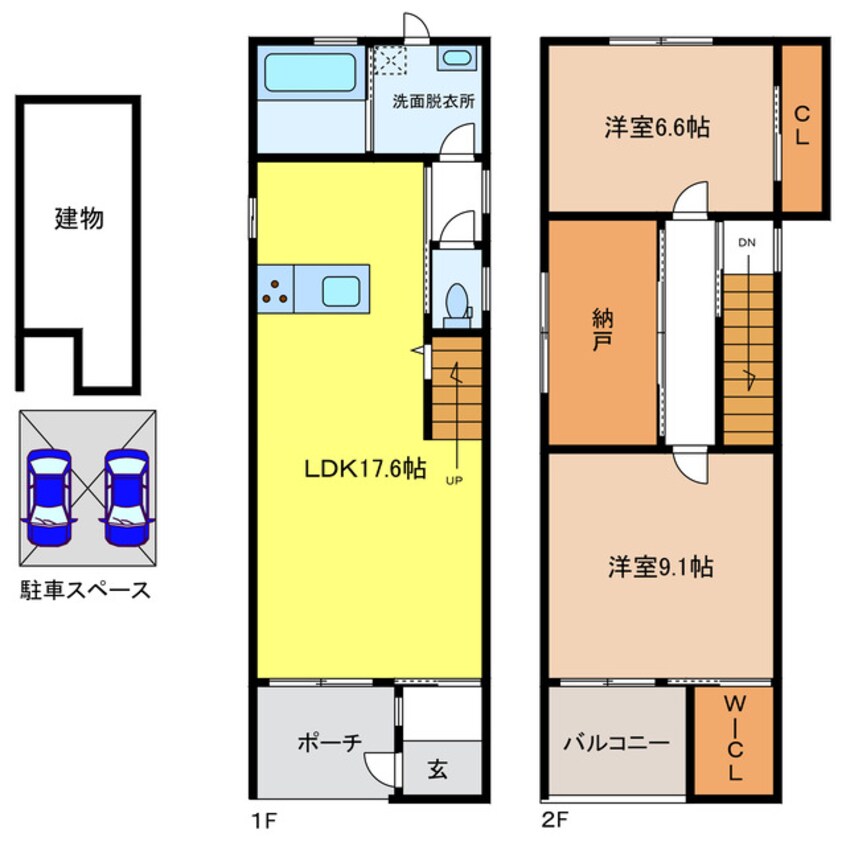 間取図 セレーネⅧ　