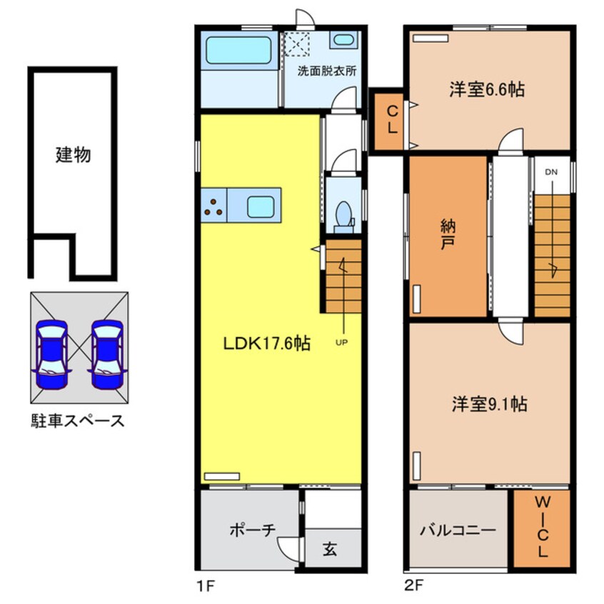 間取図 セレーネⅧ　