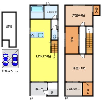 間取図 セレーネⅧ　102