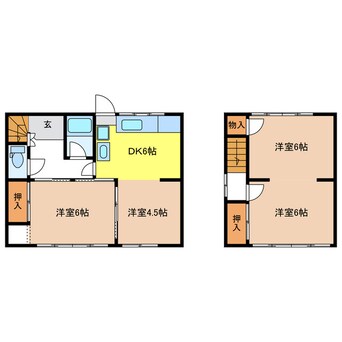 間取図 祖父江戸建