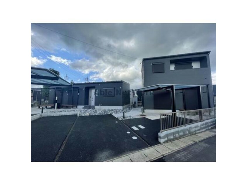 外観 くろの家　A棟（平屋）