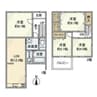 市橋6丁目貸家 4LDKの間取り