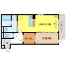 Regulus（ﾚｸﾞﾙｽ） 1LDKの間取り