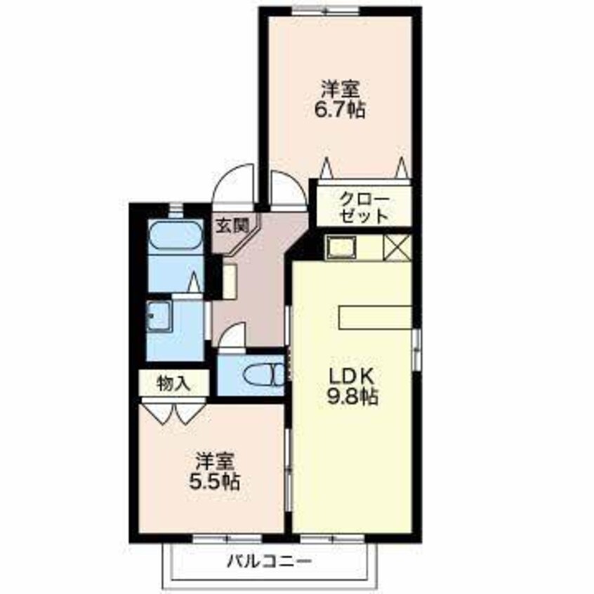 間取図 コメット
