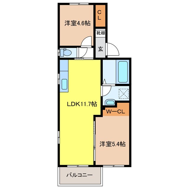 間取り図 Castor