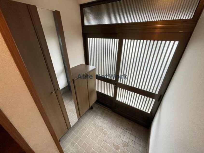 玄関 U様牛牧貸家