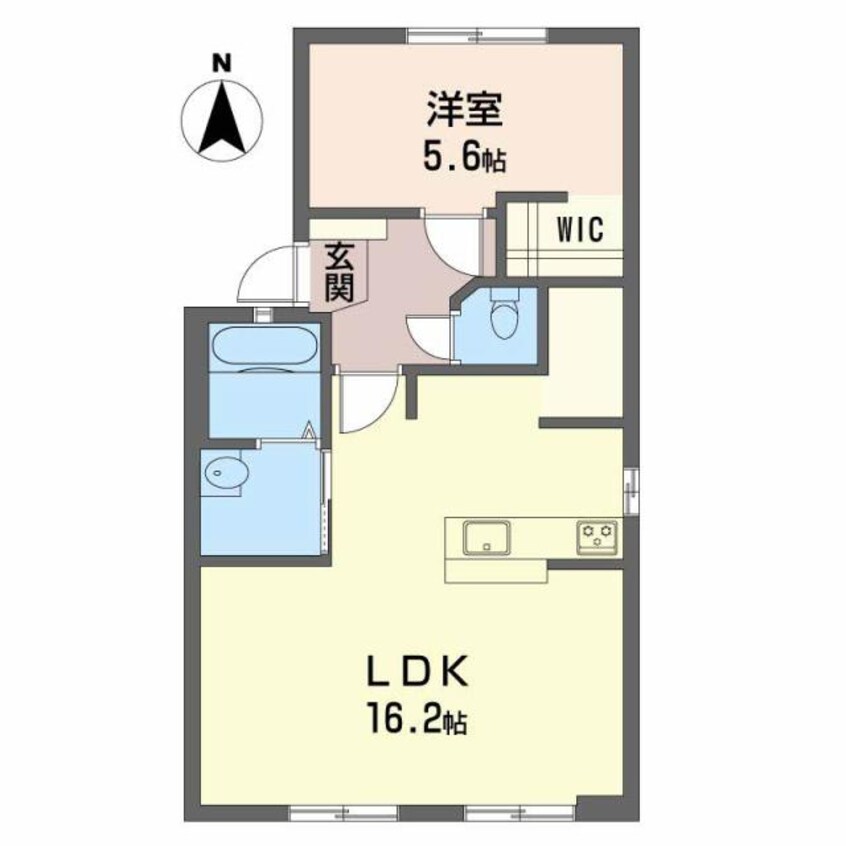 間取図 ルミエールリバー　Ⅱ