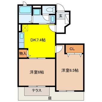 間取図 フィデール　パラッツオ