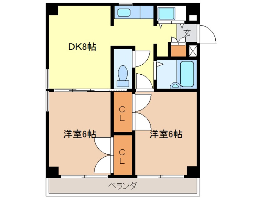 間取図 ユーロピアン