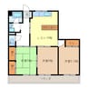 メゾン河村 3LDKの間取り