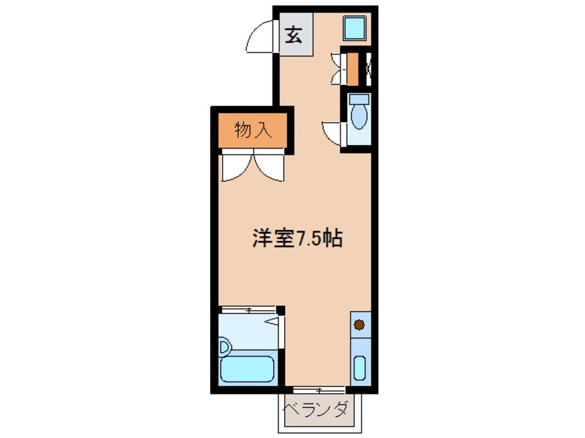 間取図 ポルカ