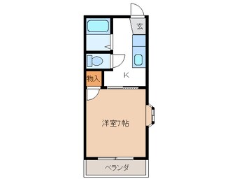 間取図 タウニィ平和