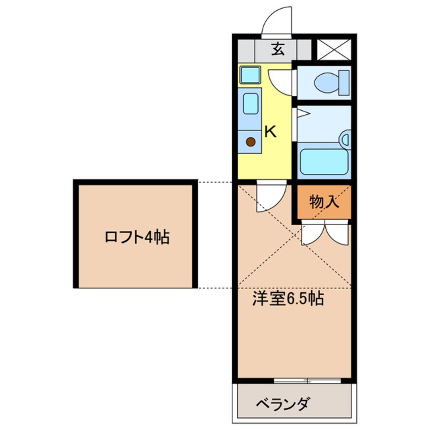 間取図 メゾンMASAKI