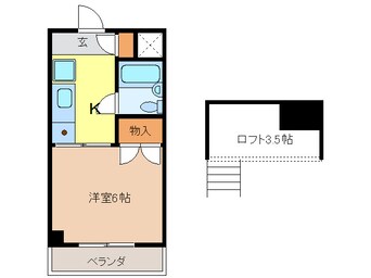 間取図 ＫＵＷＡＢＡＲＡビルⅡ