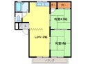 シティハイツ3の間取図
