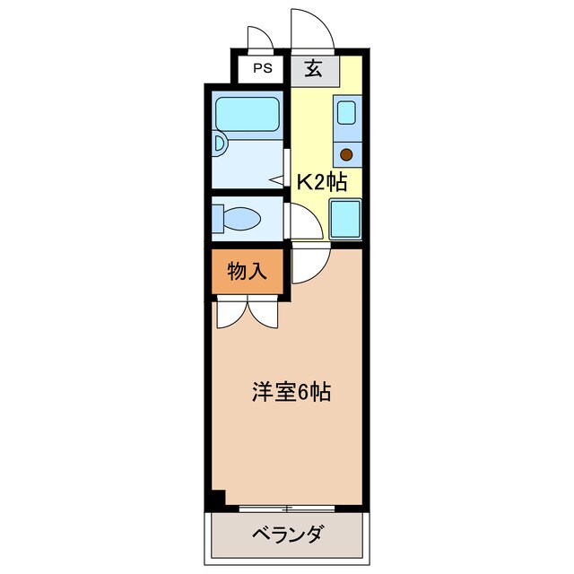 間取り図 リズスクエア　中棟
