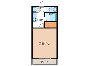 間取図 第6ハイツタマキ