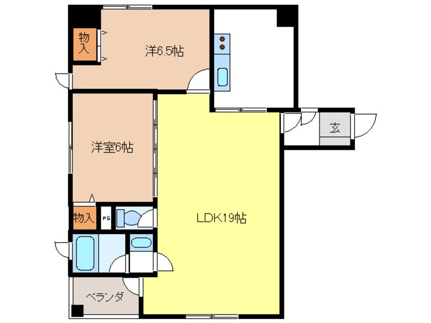 間取図 さくらタワー長良