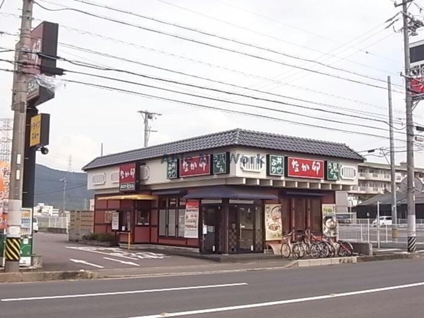 なか卯岐阜大学前店(その他飲食（ファミレスなど）)まで534m アネックスくぜ