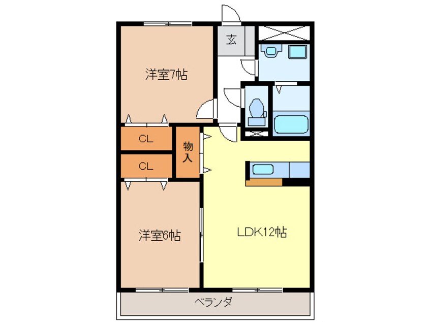 間取図 メゾンウェルファー