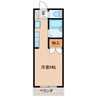 第1ハイツタマキ 1Rの間取り