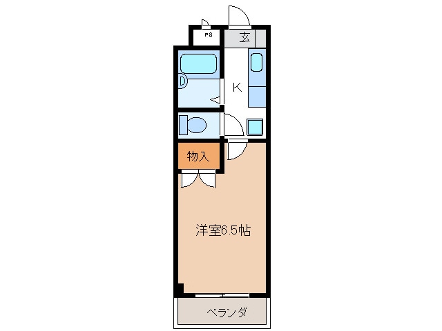 間取り図 メゾンリズイースト