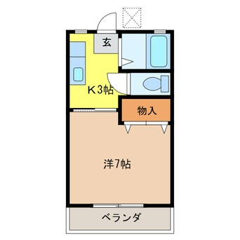 間取図 アクティ三田　東棟