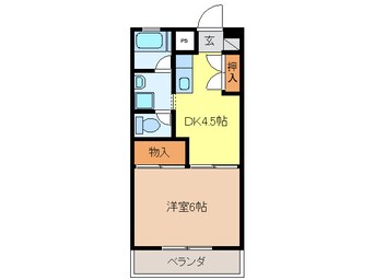 間取図 原尾ビル