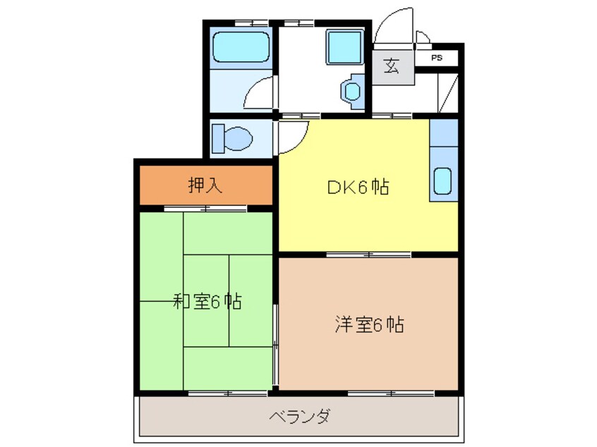 間取図 きりん館　Ｎo1