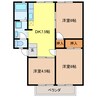 アマーレ 3DKの間取り