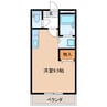 エスポワールＴ・Ｒ・Ｈ 1Rの間取り