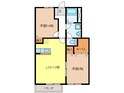 クレセント北郷の間取図