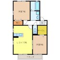 セジュールミキＤの間取図