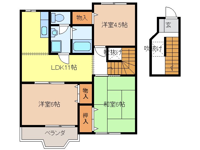 間取り図 リバーハイツスワ